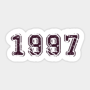 1997 Sticker